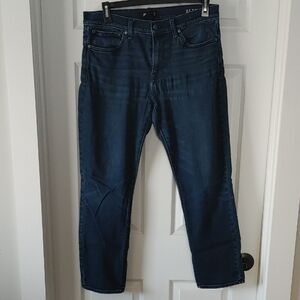 Madewell Men's Athletic Slim Fit  Denim Jeans Sz 33×30 Roomy Seat/Thighs